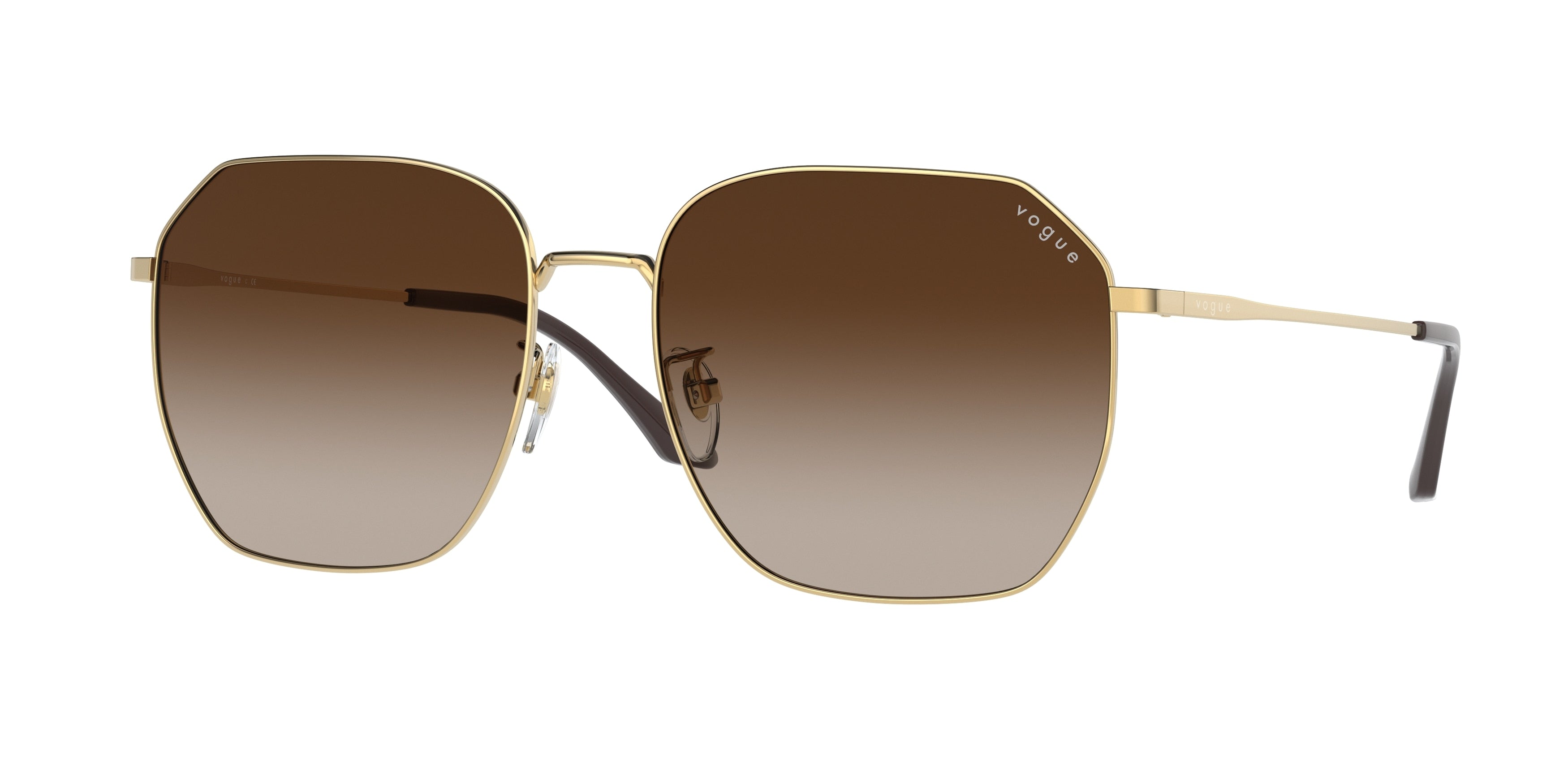 VOGUE 0VO4215SD GOLD irregular sunglasses by VOGUE