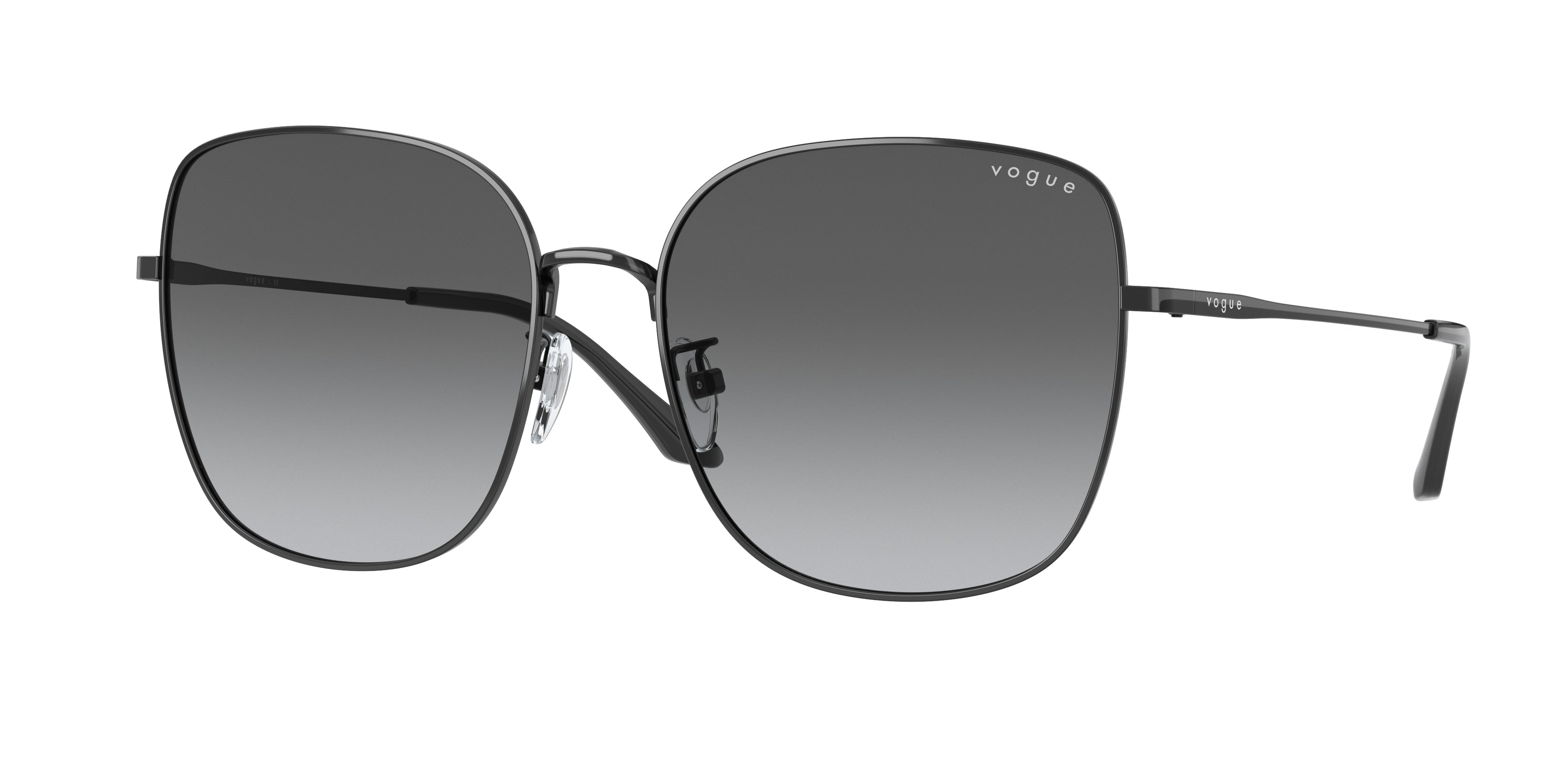 VOGUE 0VO4237SD BLACK square sunglasses by VOGUE
