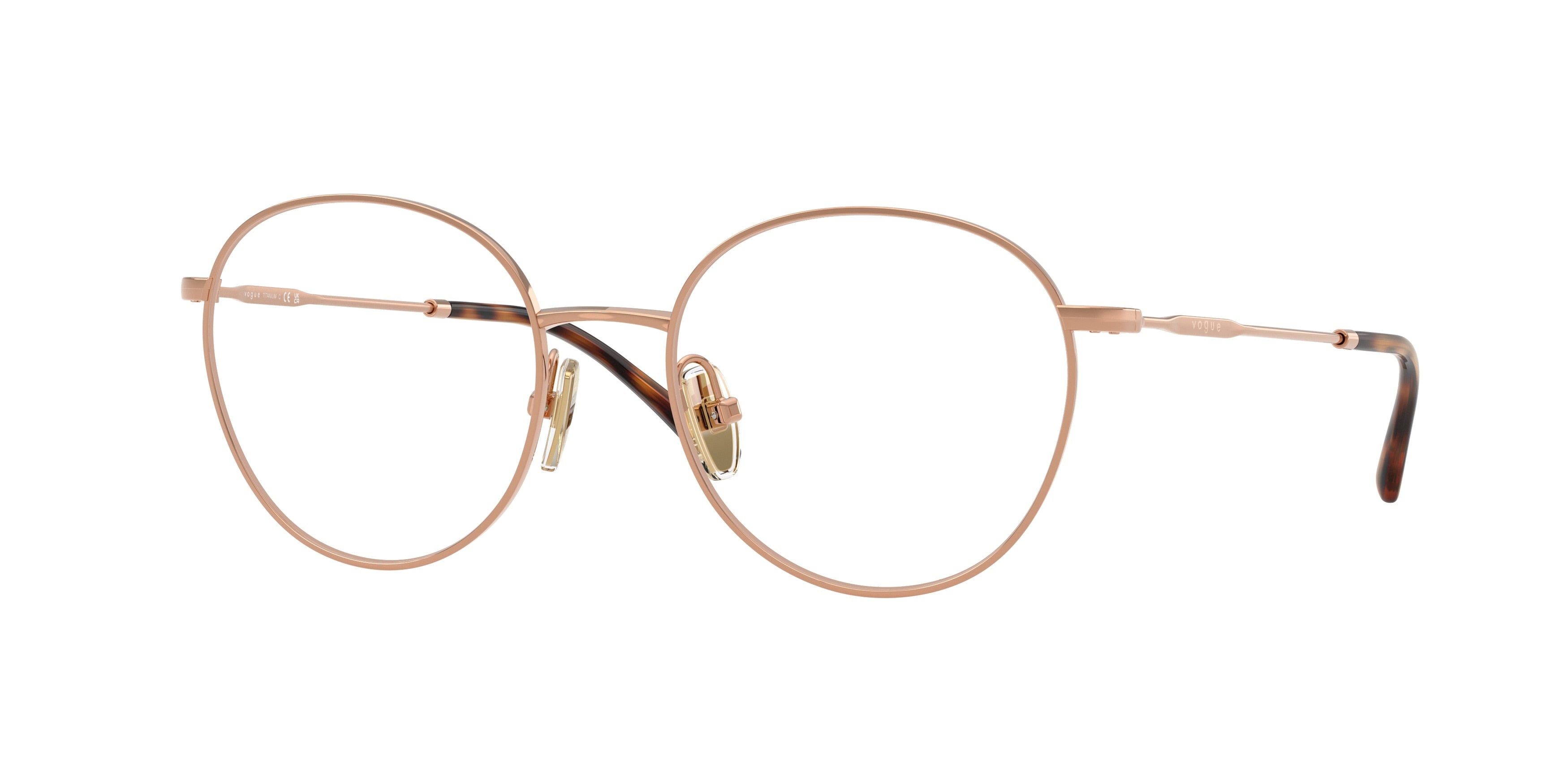 VOGUE 0VO4280T ROSE GOLD phantos glasses by VOGUE
