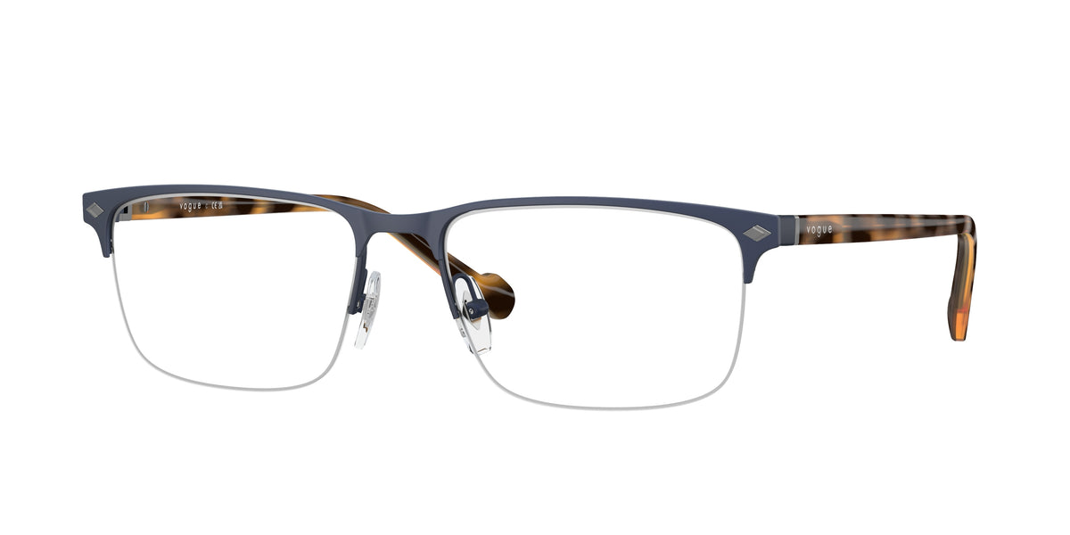 VOGUE 0VO4292 MATTE DARK BLUE rectangle glasses by VOGUE