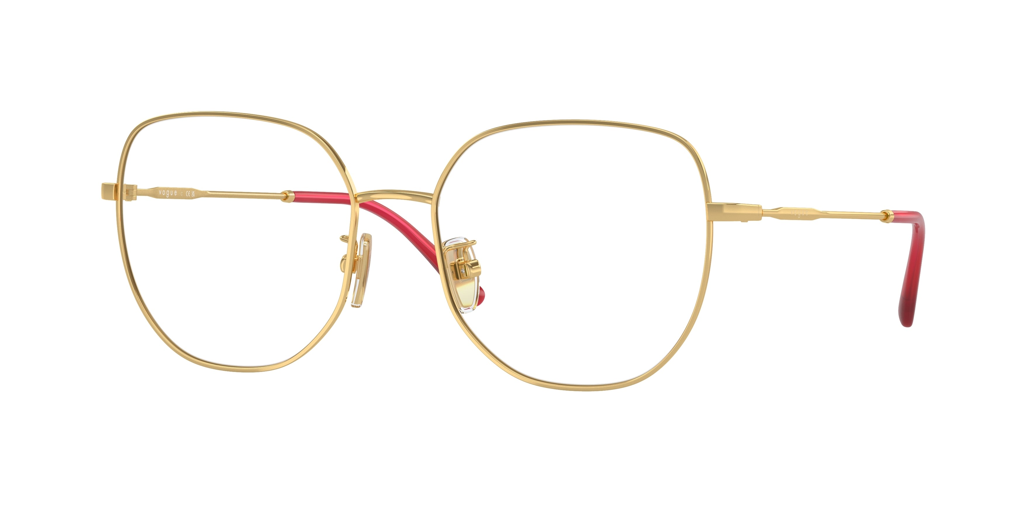 VOGUE 0VO4296D GOLD irregular glasses by VOGUE