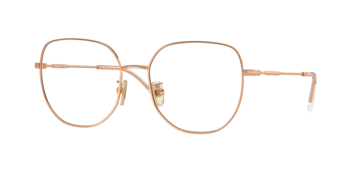 VOGUE 0VO4296D ROSE GOLD irregular glasses by VOGUE