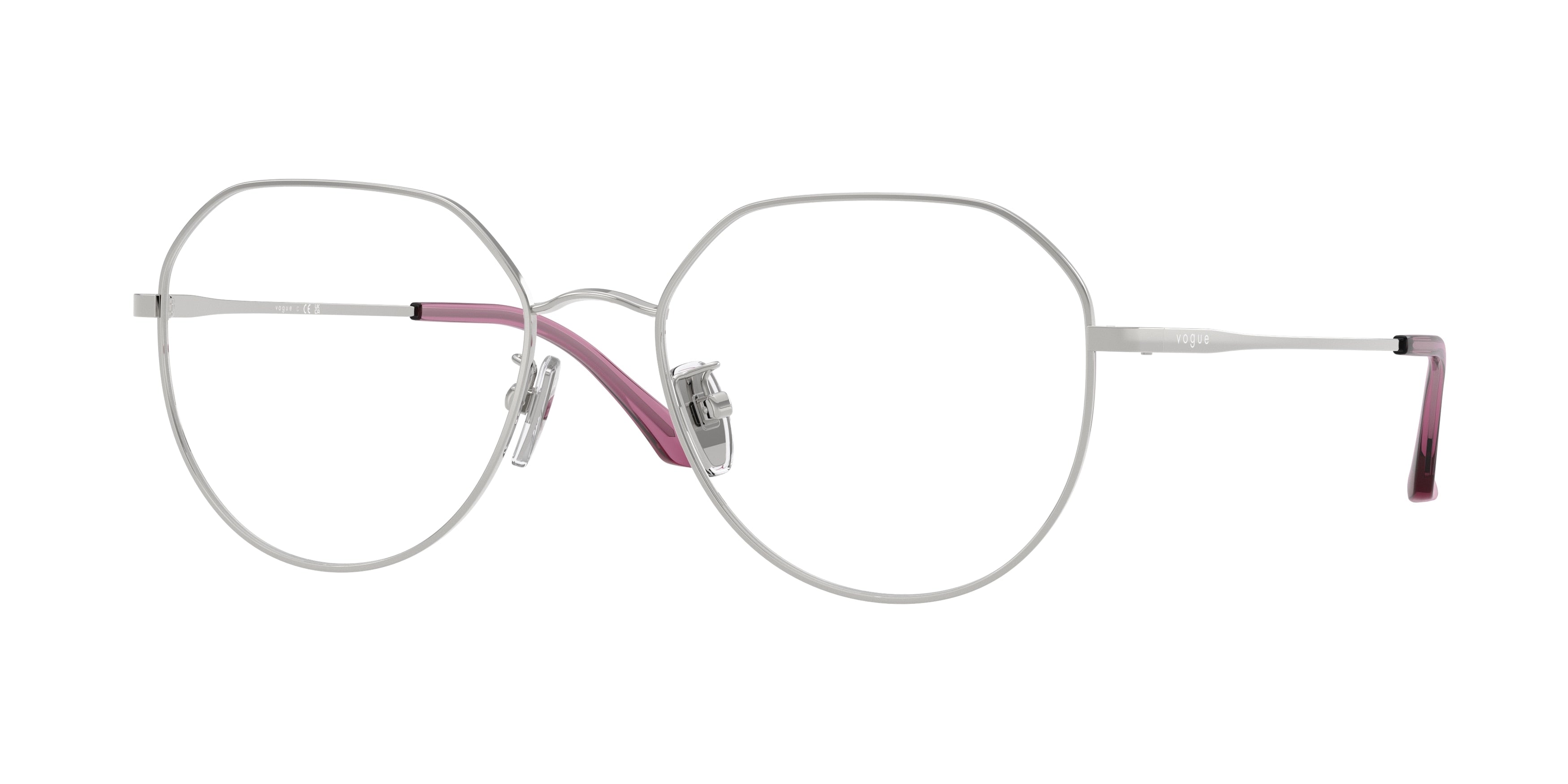 VOGUE 0VO4301D SILVER irregular glasses by VOGUE