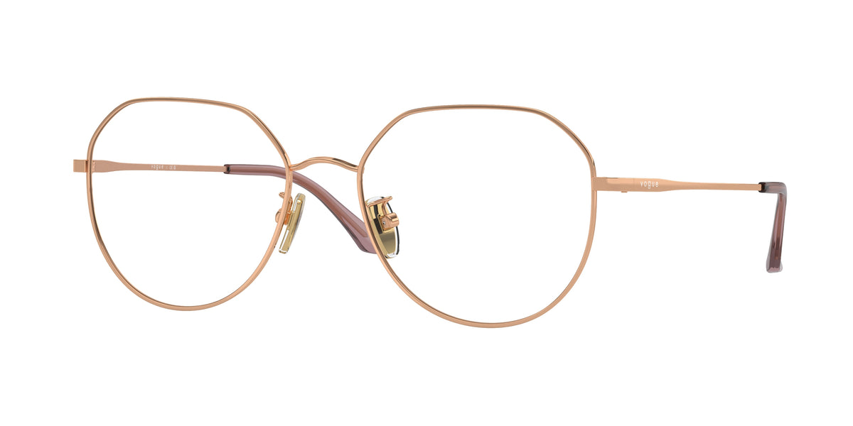 VOGUE 0VO4301D ROSE GOLD irregular glasses by VOGUE