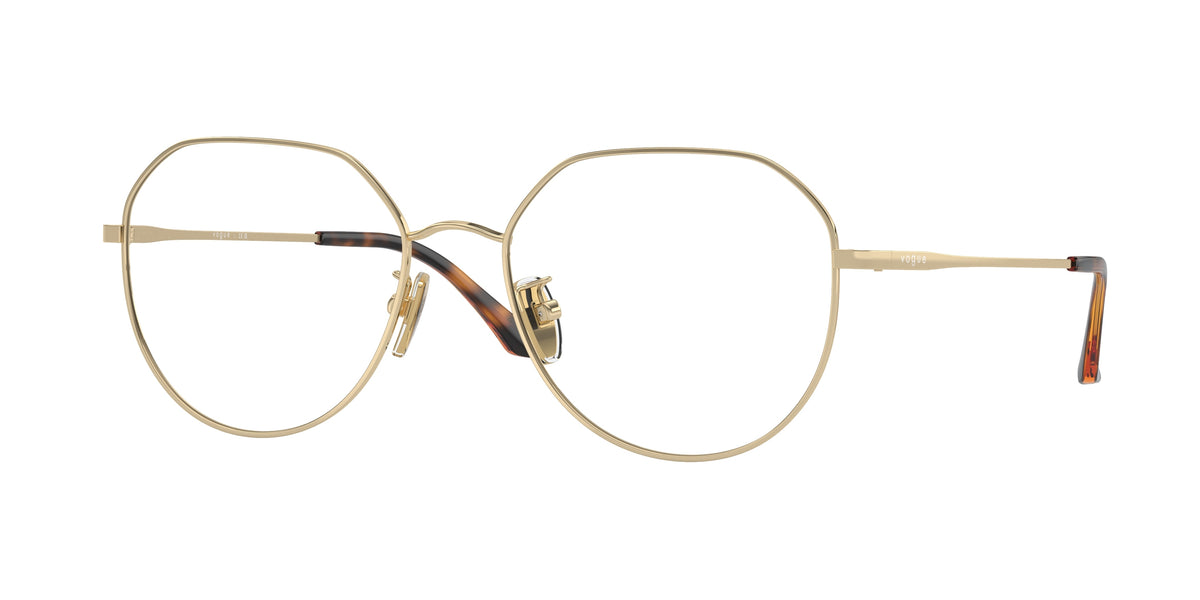 VOGUE 0VO4301D PALE GOLD irregular glasses by VOGUE