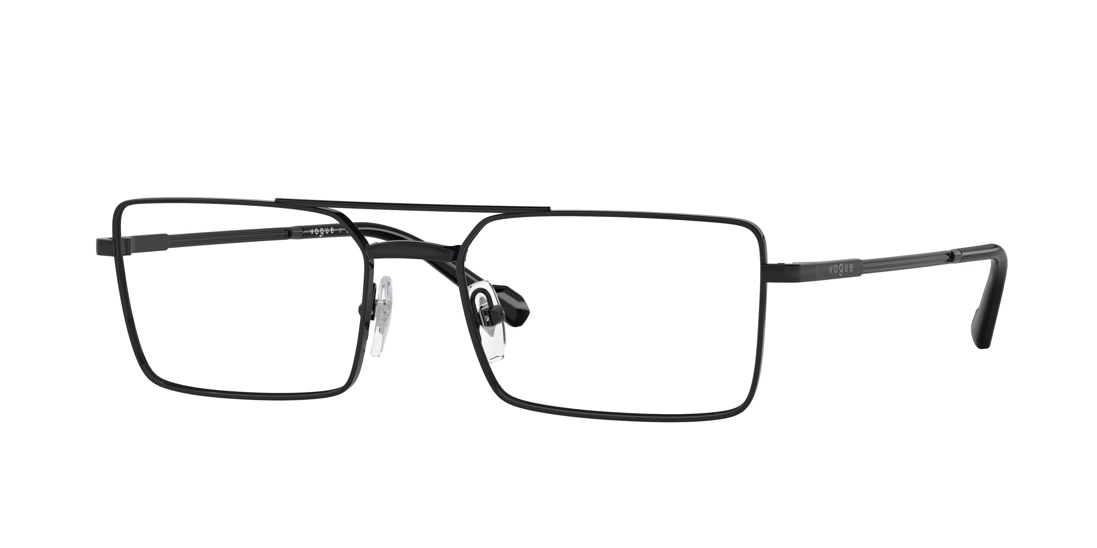 VOGUE 0VO4310 BLACK rectangle glasses by VOGUE