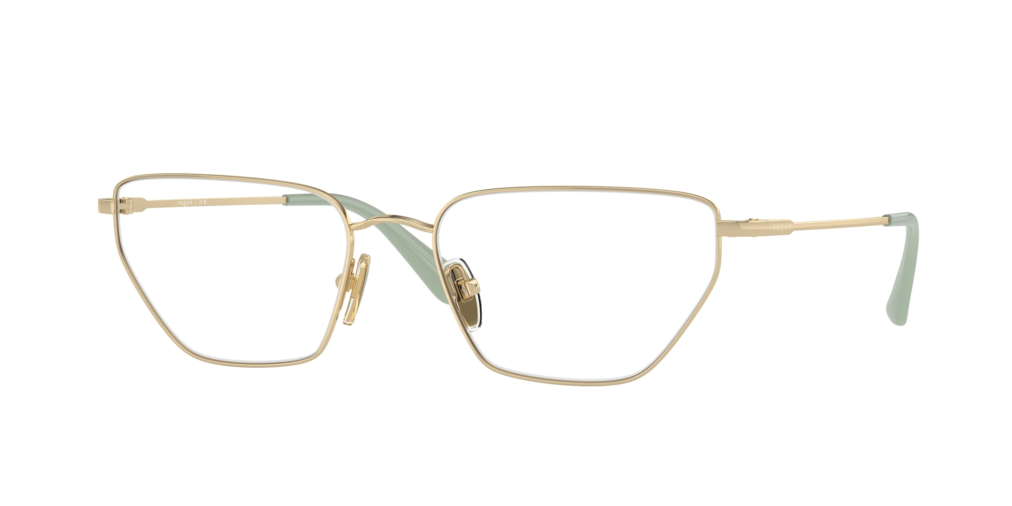 VOGUE 0VO4317 PALE GOLD irregular glasses by VOGUE
