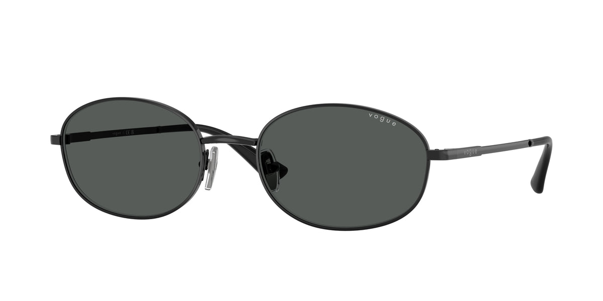 VOGUE 0VO4323S BLACK oval sunglasses by VOGUE