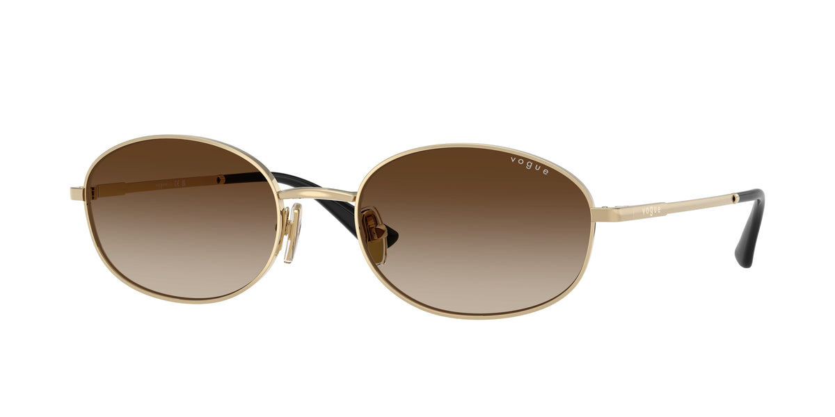 VOGUE 0VO4323S PALE GOLD oval sunglasses by VOGUE