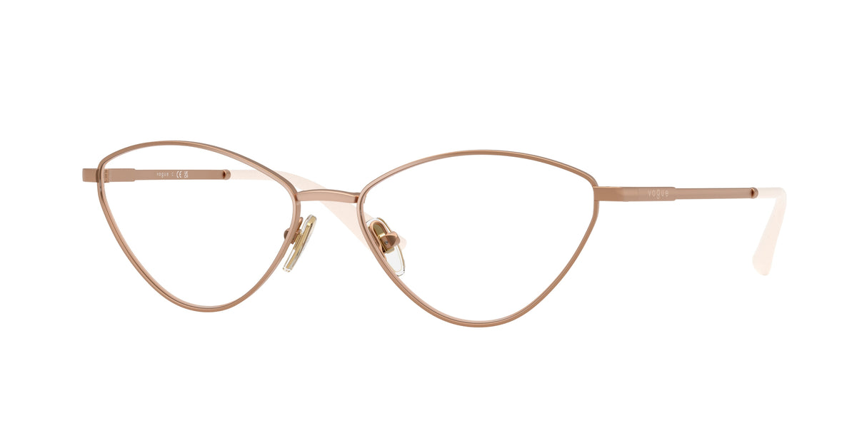 VOGUE 0VO4325 ROSE GOLD irregular glasses by VOGUE