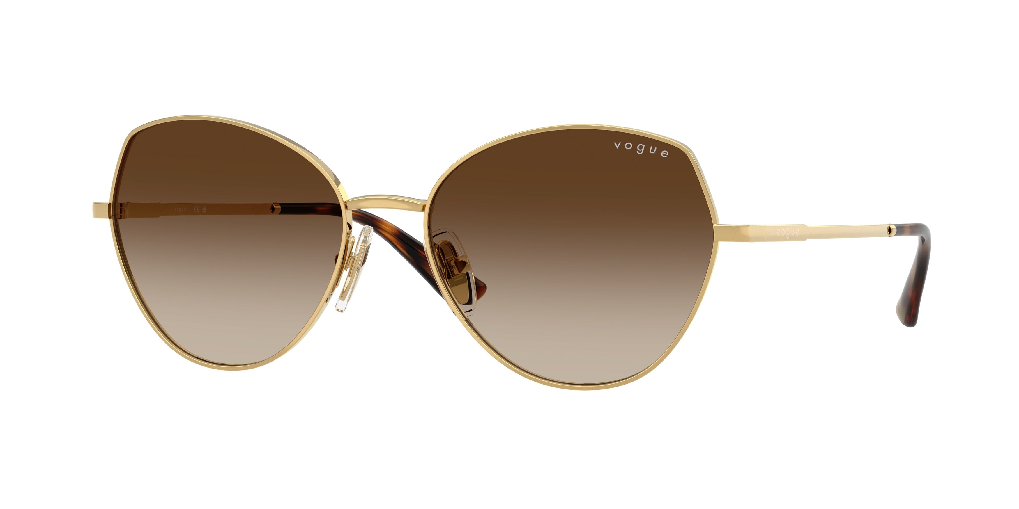 VOGUE 0VO4330S GOLD irregular sunglasses by VOGUE