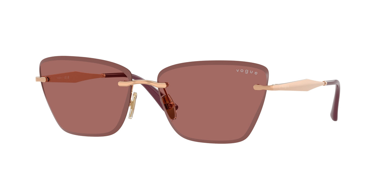 VOGUE 0VO4332S ROSE GOLD cat eye sunglasses by VOGUE