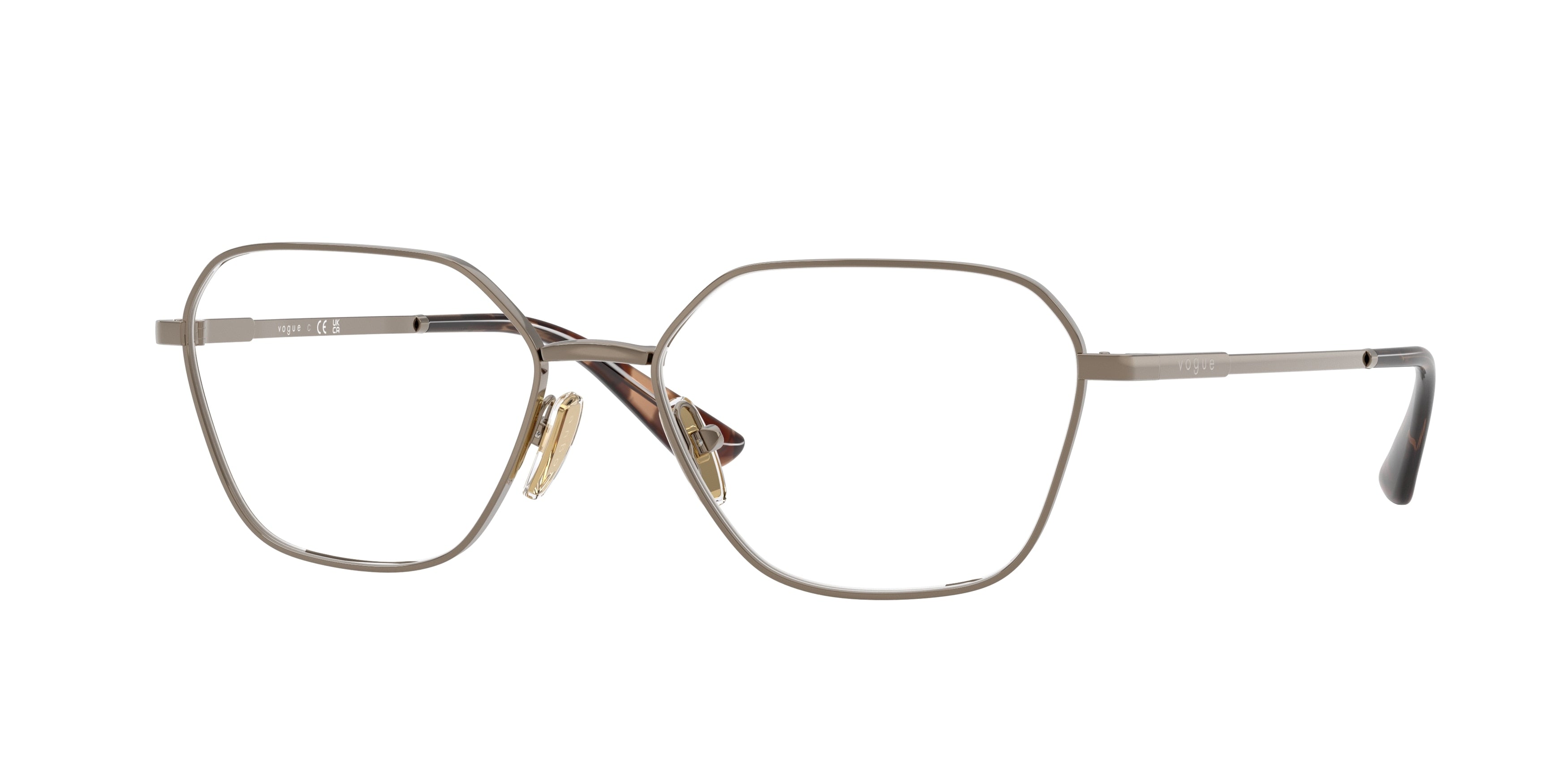 VOGUE 0VO4334 LIGHT BROWN irregular glasses by VOGUE