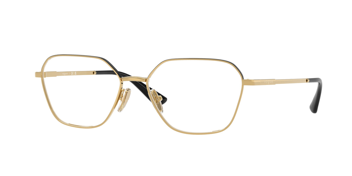 VOGUE 0VO4334 GOLD/TOP BLACK irregular glasses by VOGUE