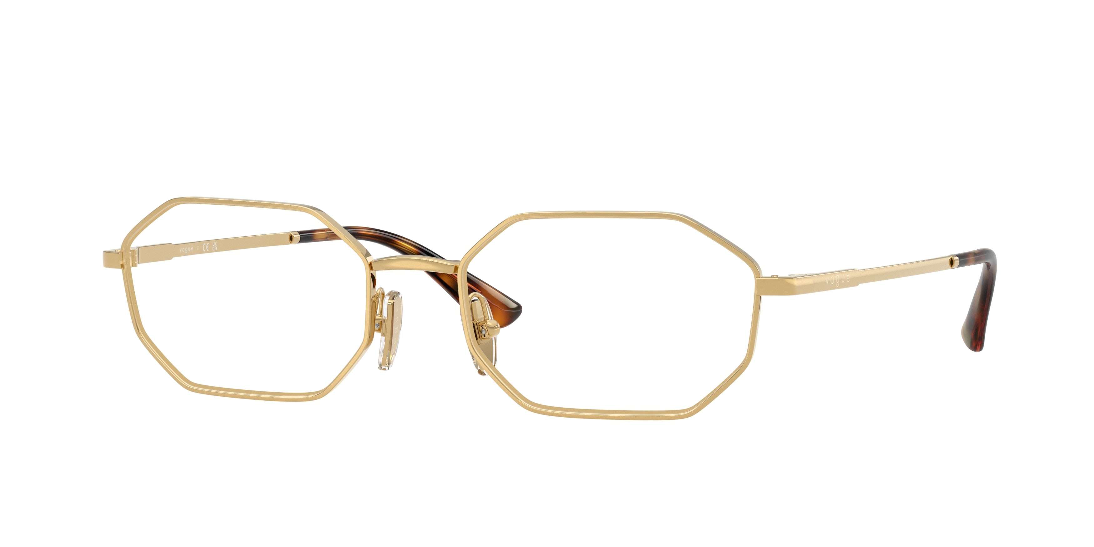 VOGUE 0VO4341 GOLD irregular glasses by VOGUE