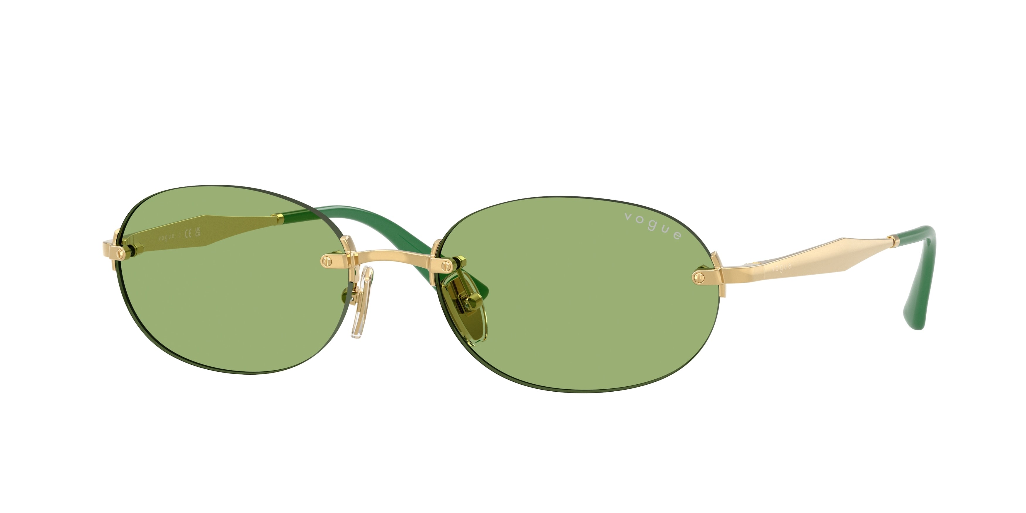 VOGUE 0VO4342S GOLD oval sunglasses by VOGUE