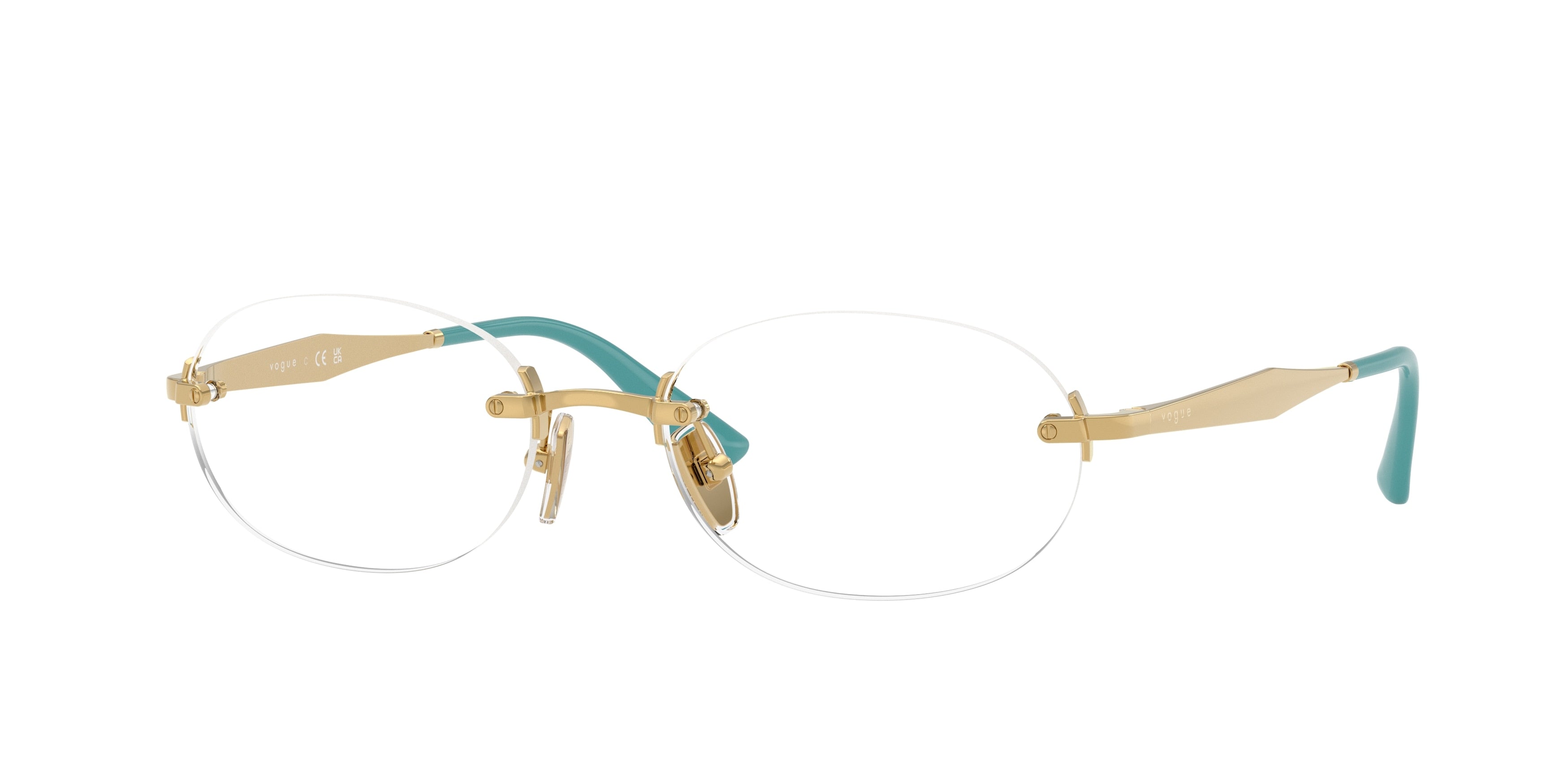 VOGUE 0VO4343 GOLD oval glasses by VOGUE