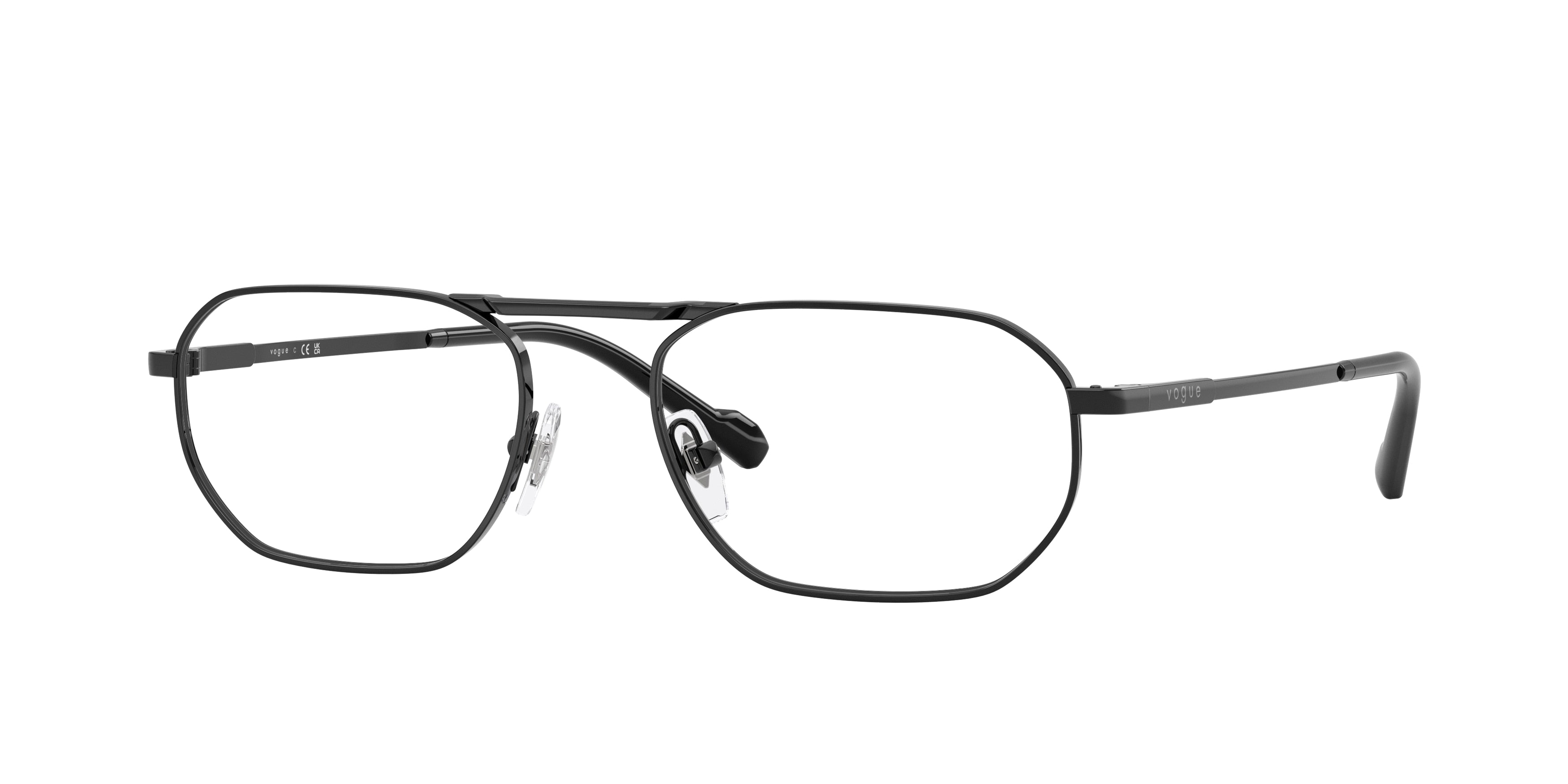 VOGUE 0VO4347 BLACK irregular glasses by VOGUE