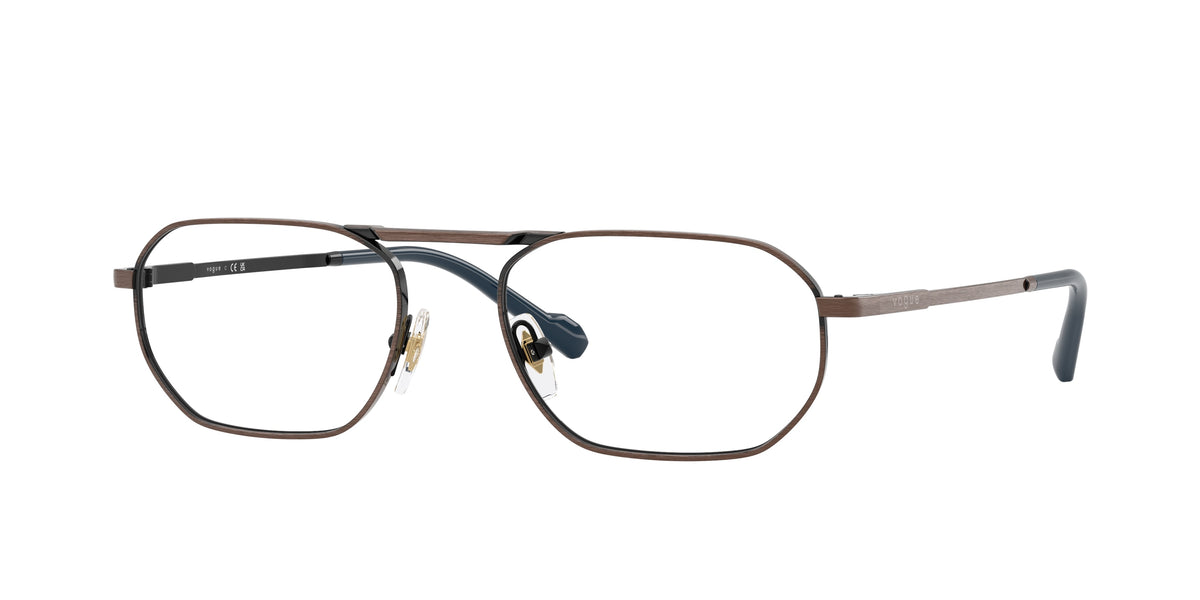 VOGUE 0VO4347 ANTIQUE COPPER irregular glasses by VOGUE