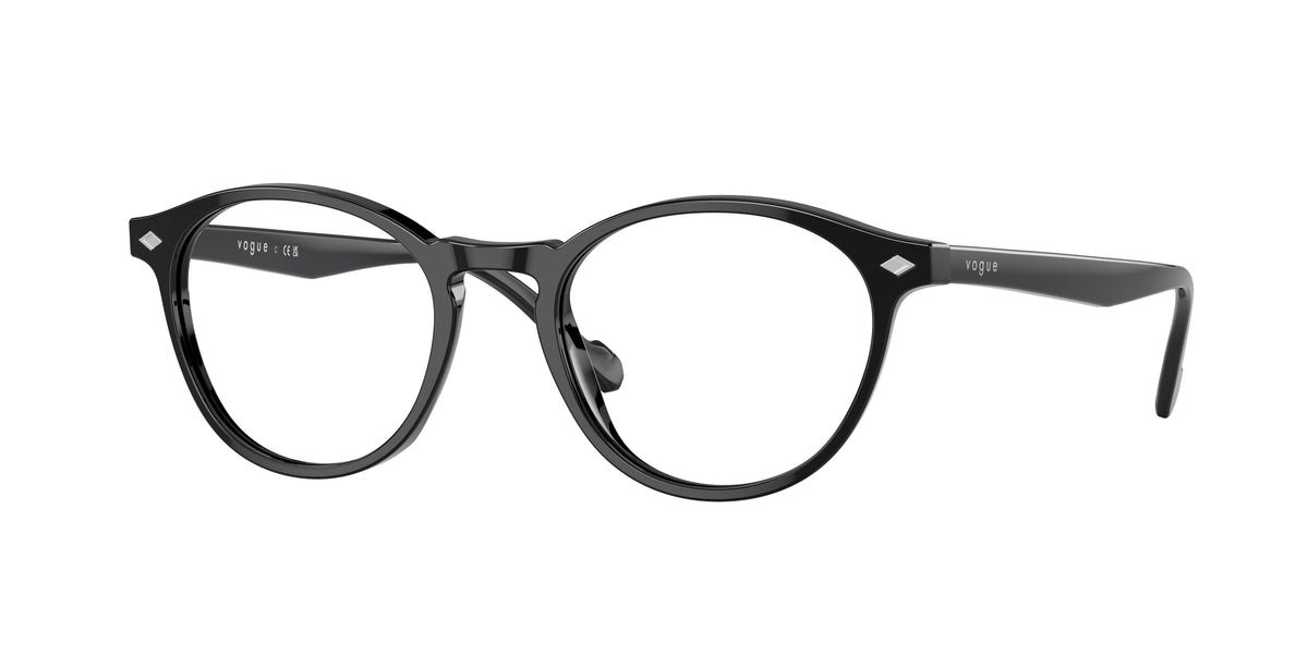 VOGUE 0VO5326 BLACK oval glasses by VOGUE