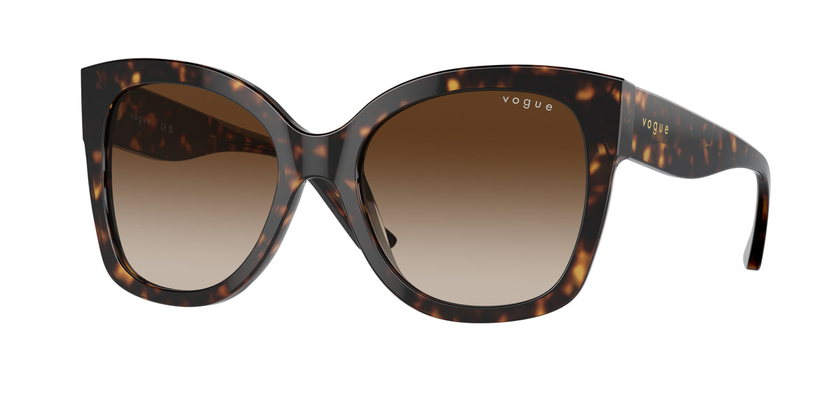 VOGUE 0VO5338S DARK HAVANA pillow sunglasses by VOGUE