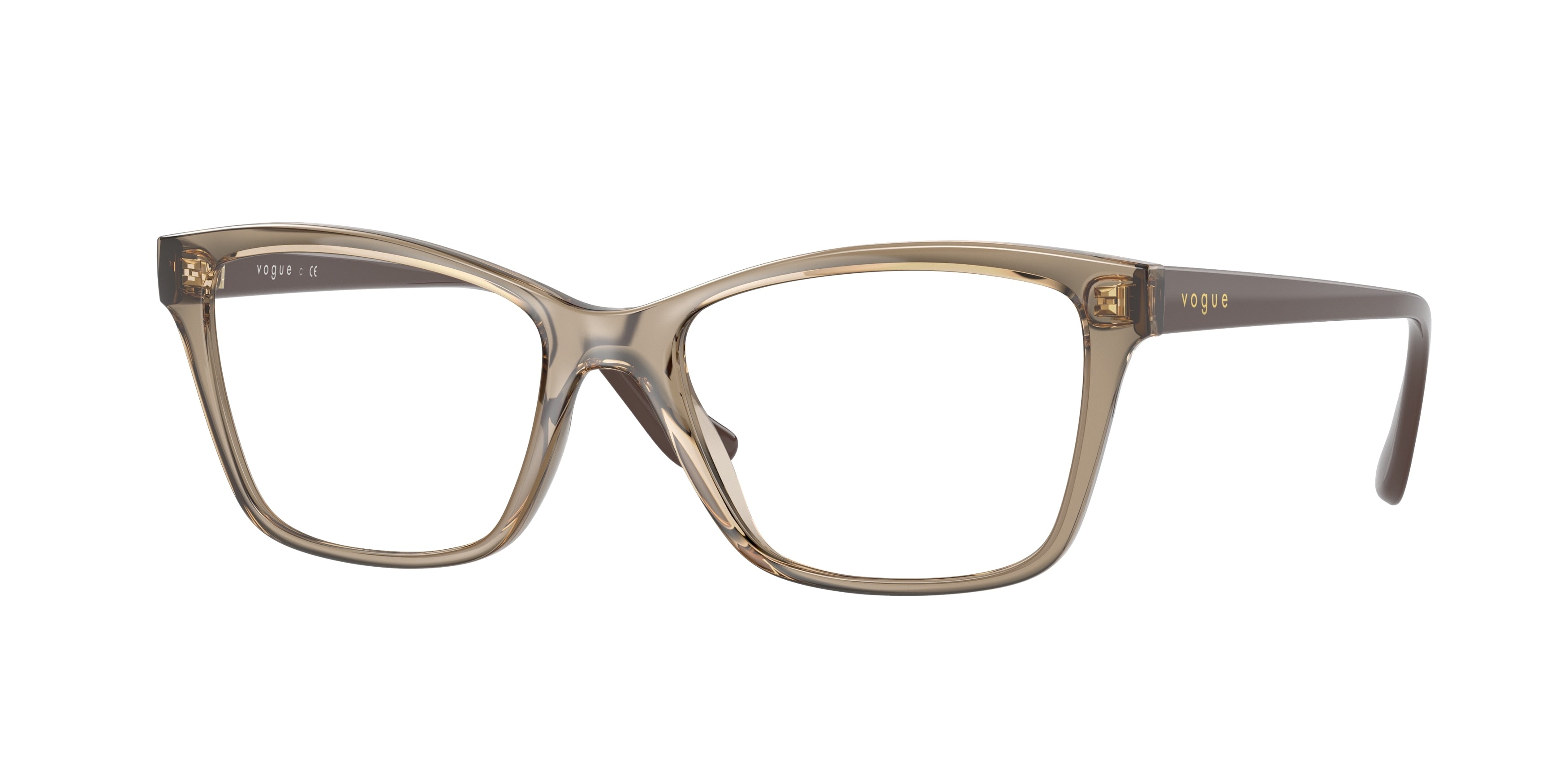 VOGUE 0VO5420 TRANSPARENT BROWN pillow glasses by VOGUE