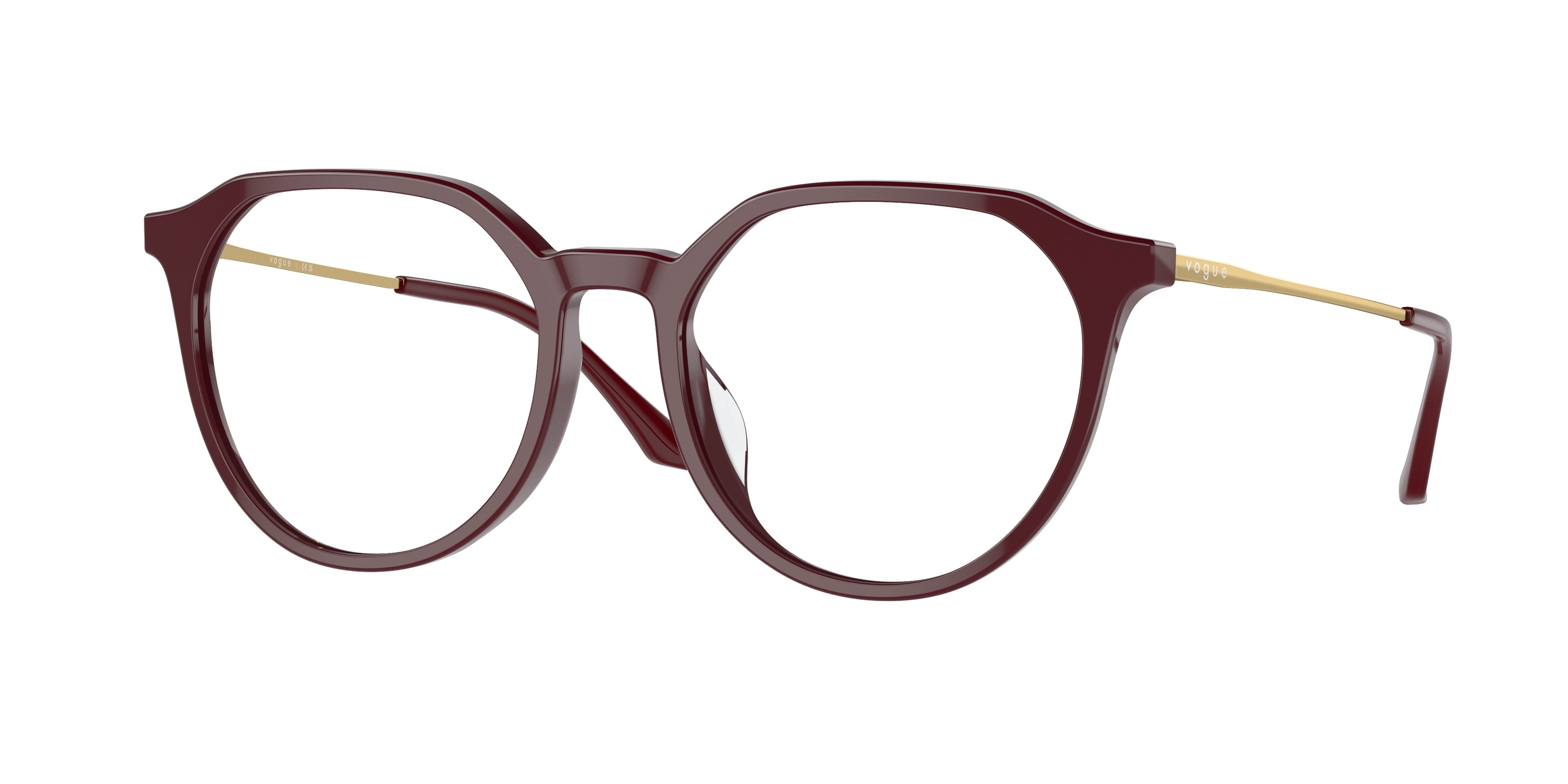 VOGUE 0VO5430D FULL BORDEAUX irregular glasses by VOGUE