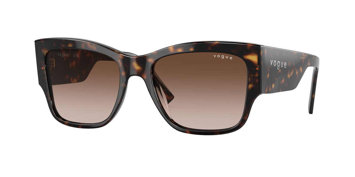 VOGUE 0VO5462S DARK HAVANA square sunglasses by VOGUE