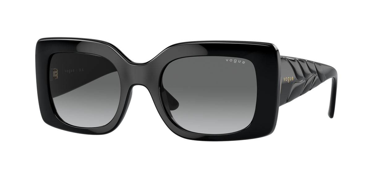 VOGUE 0VO5481S BLACK rectangle sunglasses by VOGUE