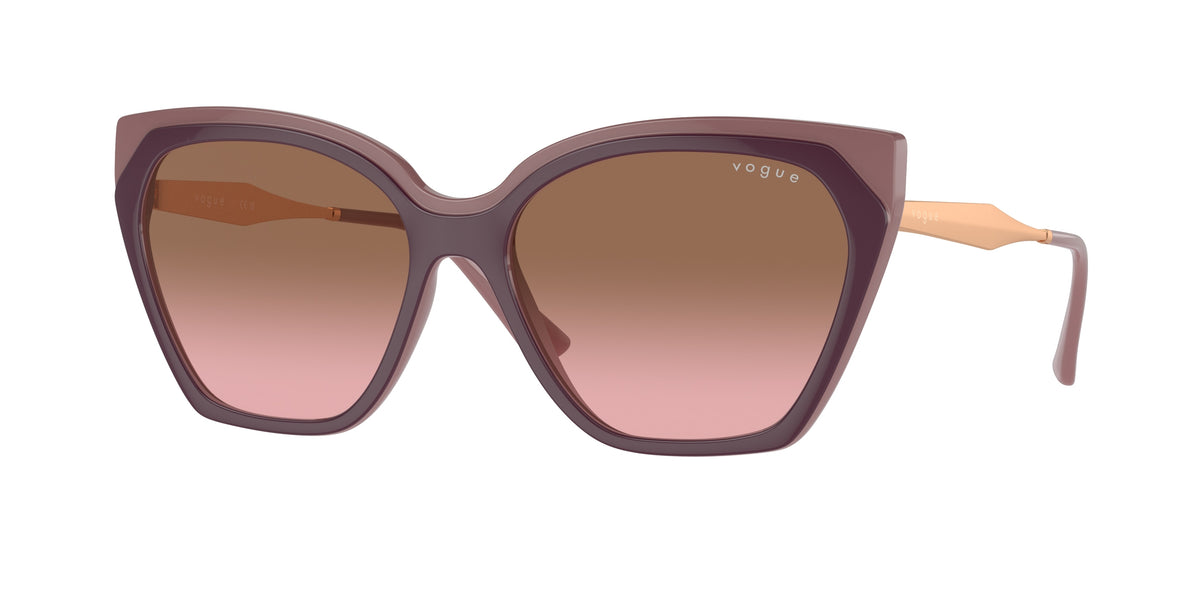 VOGUE 0VO5521S TOP RED PURPLE/OLD PINK cat eye sunglasses by VOGUE
