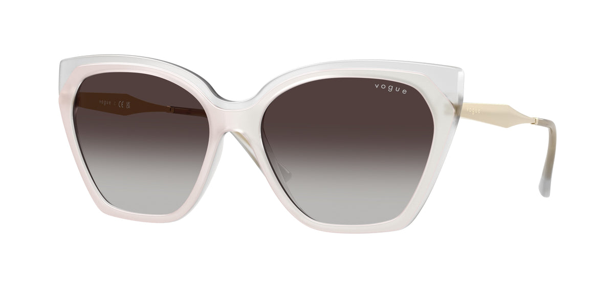 VOGUE 0VO5521S TOP WHITE/OPAL MILK cat eye sunglasses by VOGUE