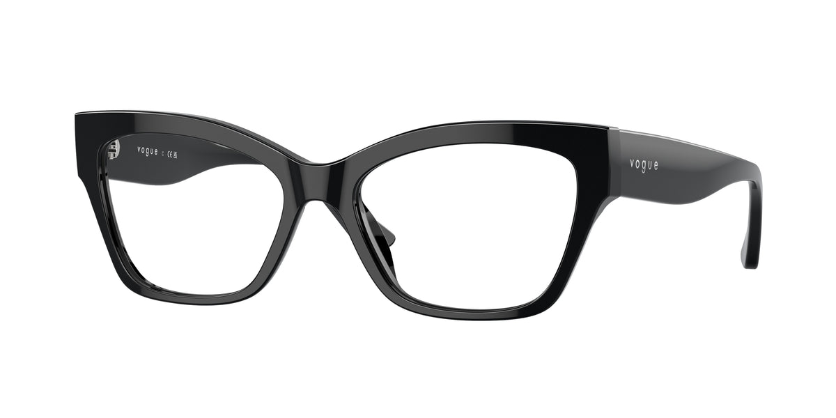 VOGUE 0VO5523 BLACK cat eye glasses by VOGUE