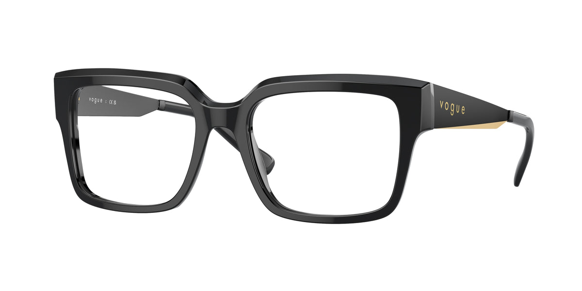 VOGUE 0VO5559 BLACK pillow glasses by VOGUE