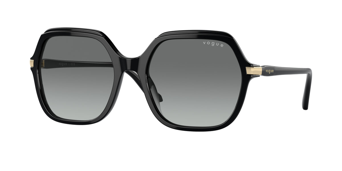 VOGUE 0VO5561S BLACK square sunglasses by VOGUE