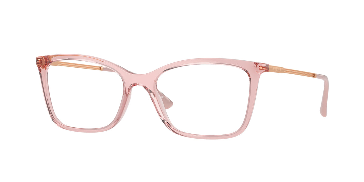 VOGUE 0VO5563 TRANSPARENT PINK butterfly glasses by VOGUE