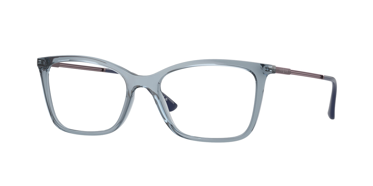 VOGUE 0VO5563 TRANSPARENT AZURE butterfly glasses by VOGUE