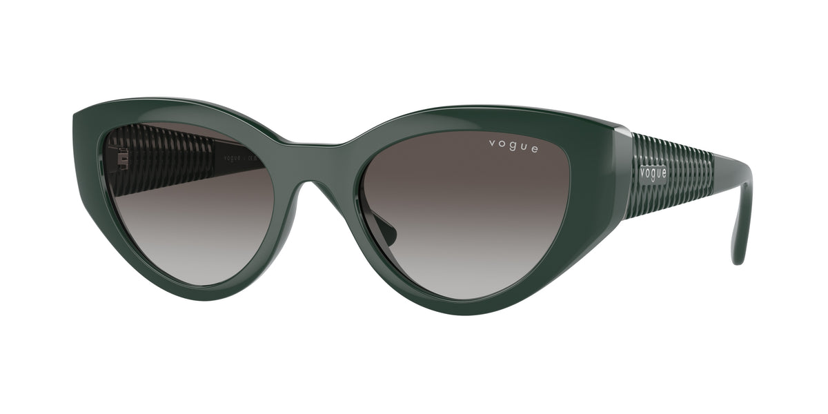 VOGUE 0VO5566S FULL DARK GREEN cat eye sunglasses by VOGUE