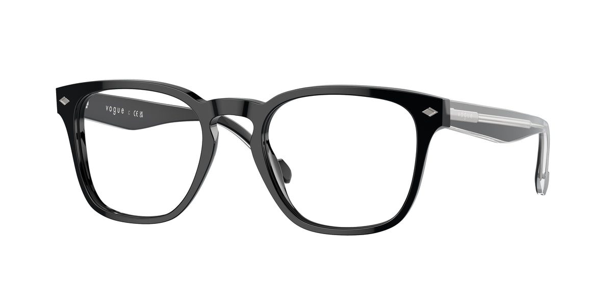 VOGUE 0VO5570 BLACK square glasses by VOGUE