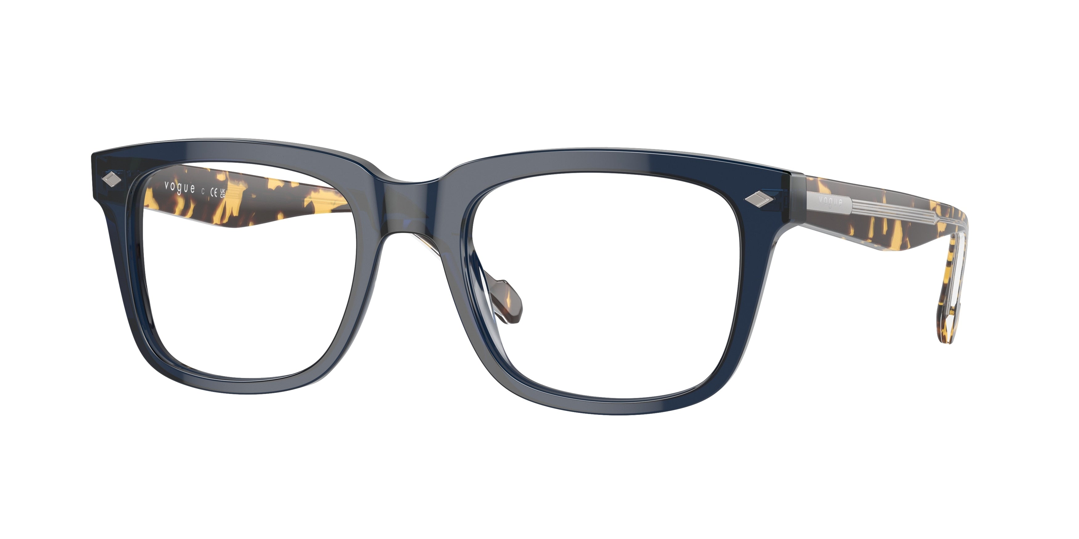 VOGUE 0VO5572 TRANSPARENT BLUE pillow glasses by VOGUE