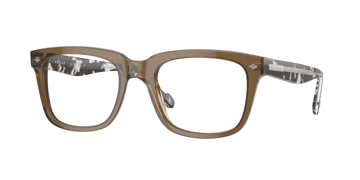 VOGUE 0VO5572 TRANSPARENT OLIVE GREEN pillow glasses by VOGUE