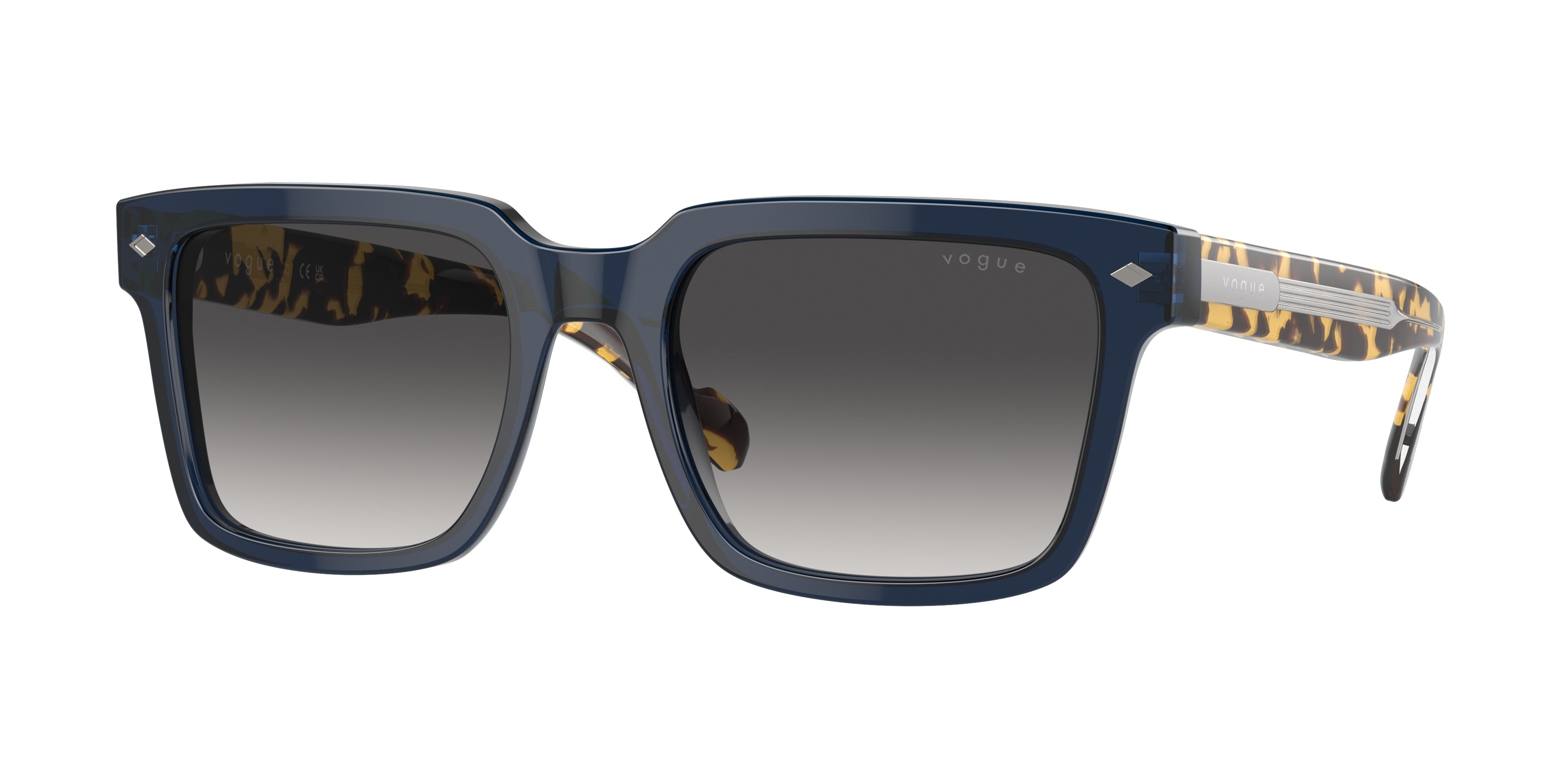 VOGUE 0VO5573S TRANSPARENT BLUE pillow sunglasses by VOGUE