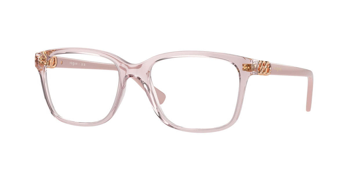 VOGUE 0VO5574B TRANSPARENT PINK pillow glasses by VOGUE