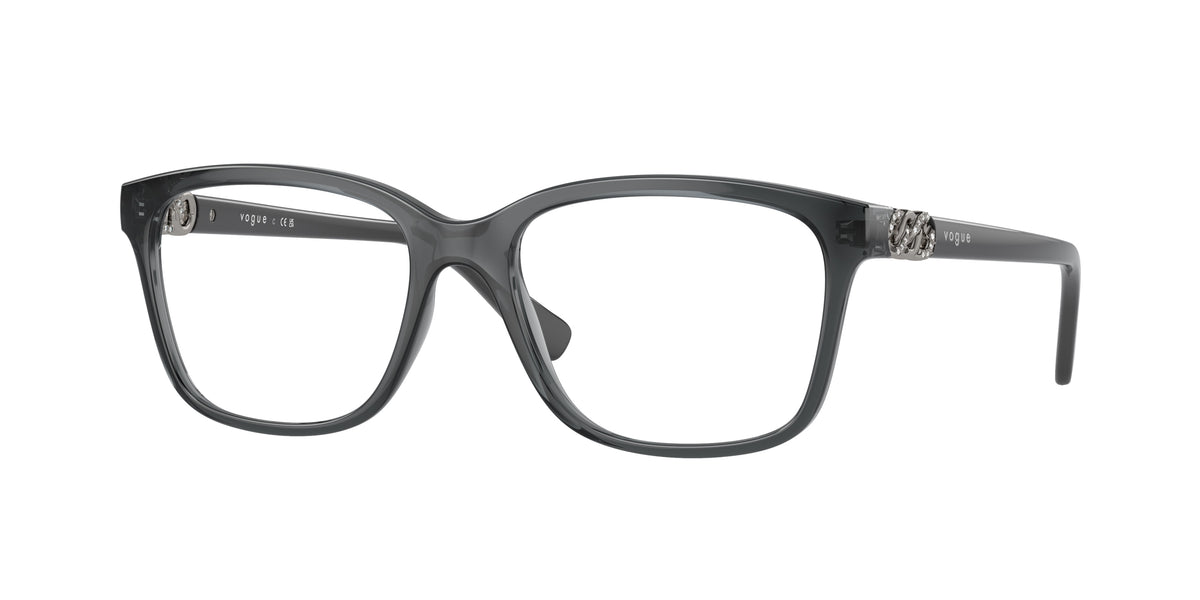 VOGUE 0VO5574B TRANSPARENT GREY pillow glasses by VOGUE