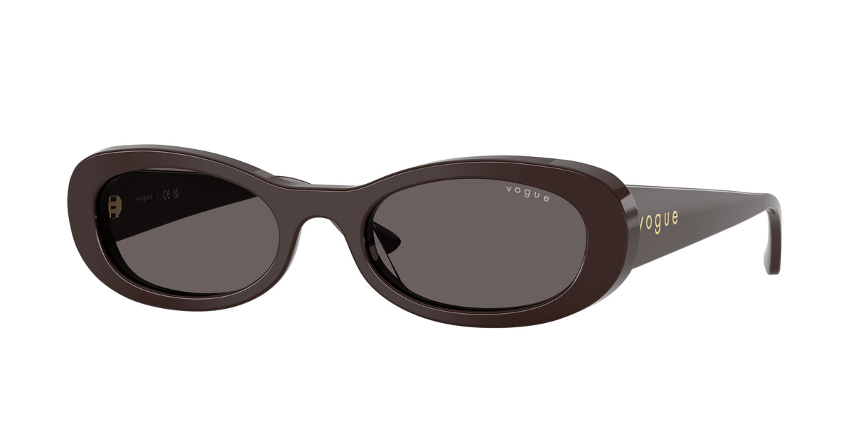 VOGUE 0VO5582S FULL BROWN oval sunglasses by VOGUE
