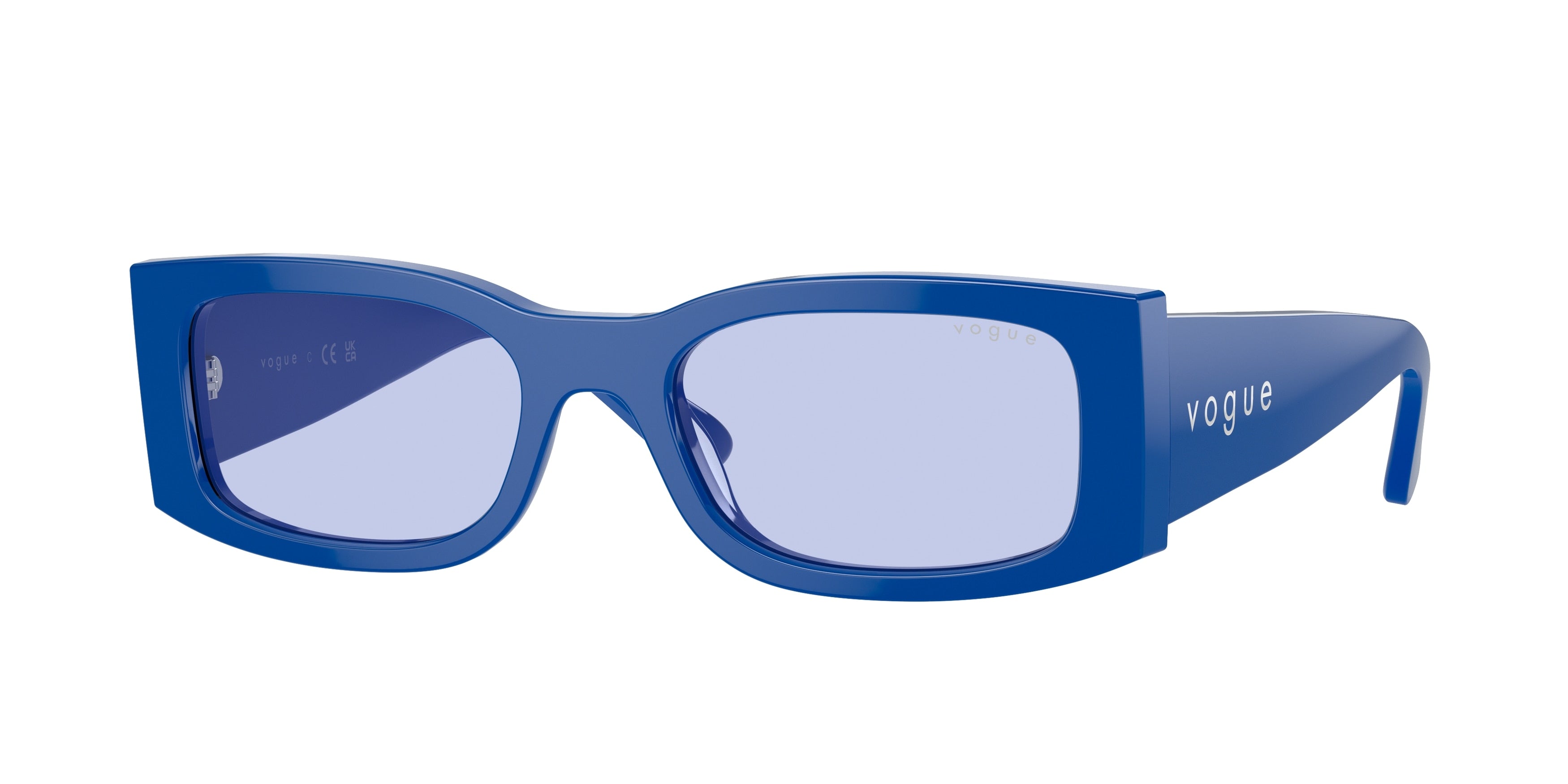 VOGUE 0VO5584S FULL BLUE rectangle sunglasses by VOGUE