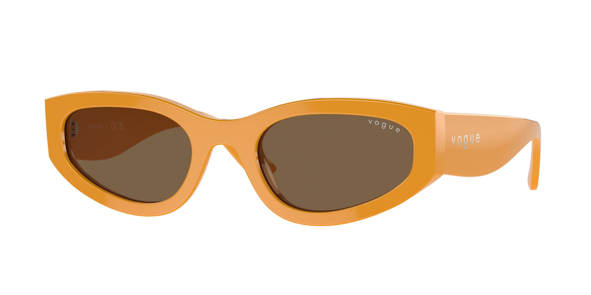 VOGUE 0VO5585S FULL OCHRE irregular sunglasses by VOGUE