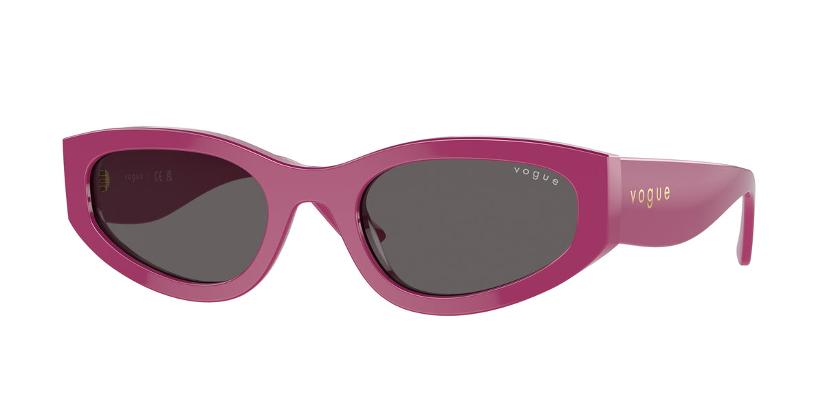 VOGUE 0VO5585S FULL FUCHSIA irregular sunglasses by VOGUE