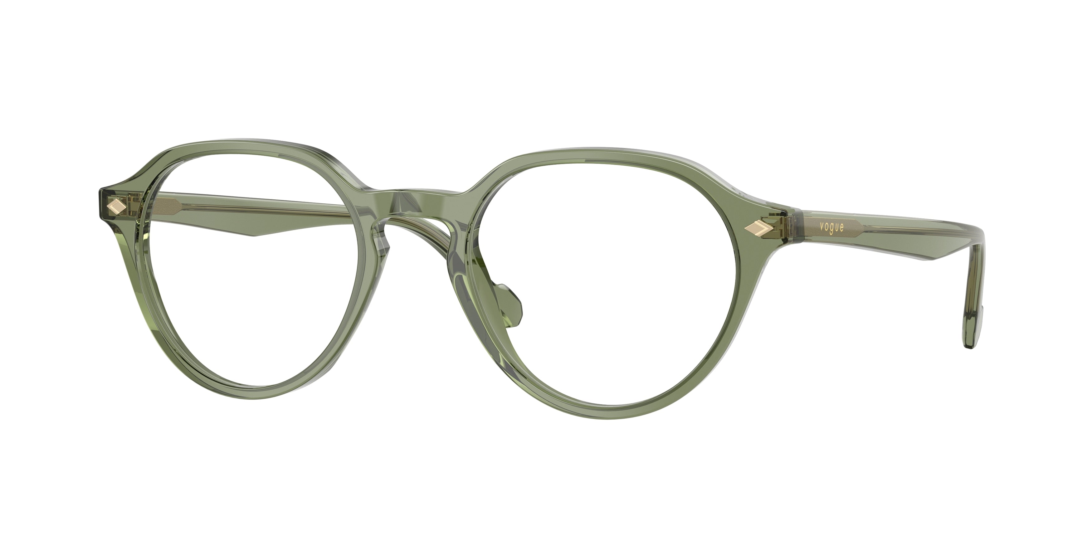 VOGUE 0VO5598 TRANSPARENT GREEN phantos glasses by VOGUE