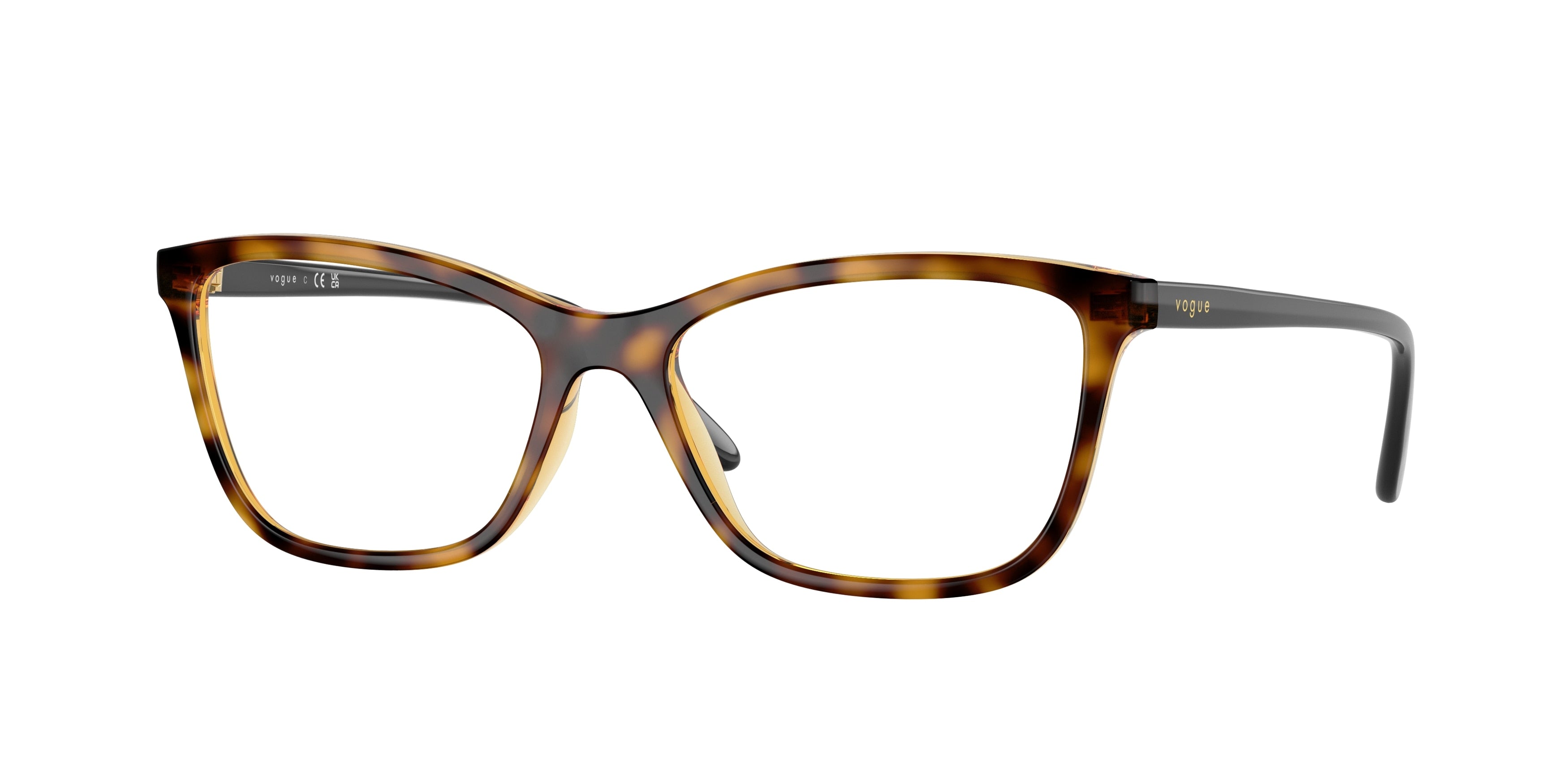VOGUE 0VO5603 TOTAL DARK HAVANA butterfly glasses by VOGUE