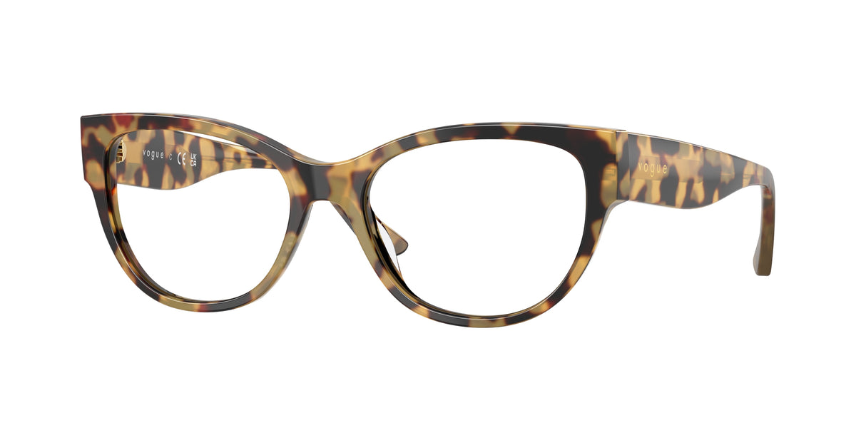 VOGUE 0VO5604 YELLOW TORTOISE cat eye glasses by VOGUE